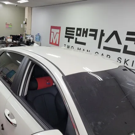 인천랩핑 기아 k5 루프스킨 사이드미러 블랙유광 포인트 랩핑 시공 포스팅 / 청라랩핑 / 인천 남동구 논현동