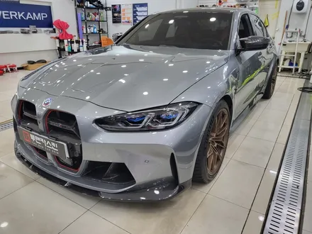 BMW M3 이노즈텍 슈퍼 글로스 메탈릭 실버 / M3 랩핑 전문점 / Super Gloss Metallic Silver / 인천 BMW 랩핑 전문점 / 신형 m3 / 인천 서구, 부평, 부천