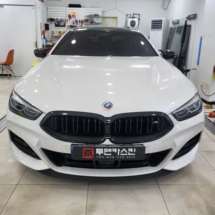 인천PPF BMW 850i 앞범퍼 PPF 재시공 / PPF 필름덕에 도장면을 보호 받으셨습니다 ^^ / PPF를 해야하는 이유 / 클리프디자인 옥타곤 / 인천 남동구 논현동