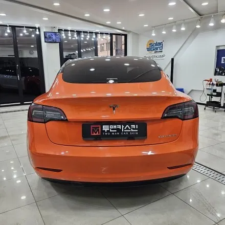 인천랩핑 테슬라 모델3 랩핑제거 후 전체랩핑 재시공 / 인천 남동구 논현동