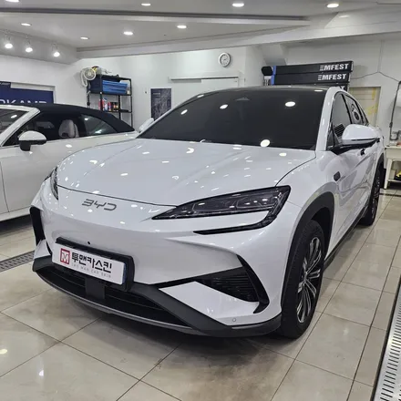 BYD 씨라이언7 전기차, 인천 부분랩핑으로 유니크하게 변신 / 인천 남동구 논현동