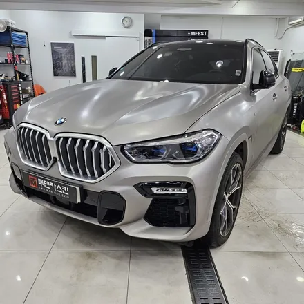 BMW X6 전체랩핑 제거 후 새로운 컬러로 대 변신 완료 / 에이버리데니슨 매트카키그린 / 인천 남동구 논현동