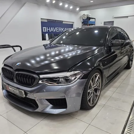 BMW m550d 리페어블랙 전체랩핑 시공기 / 라이트 톤 다운 PPF 작업까지 진행 / 인천 랩핑 PPF 전문점 / 인천 남동구 논현동
