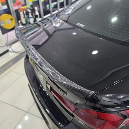 BMW m550d 리페어블랙 전체랩핑 시공기 / 라이트 톤 다운 PPF 작업까지 진행 / 인천 랩핑 PPF 전문점 / 인천 남동구 논현동