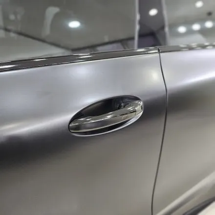벤츠 CLS450 사틴블랙 전체랩핑 / 라이트 톤다운 작업으로 포스있는 벤츠 CLS 차량으로 만들어 드렸습니다 / 송도랩핑 투맨카스킨 / 인천 남동구 논현동