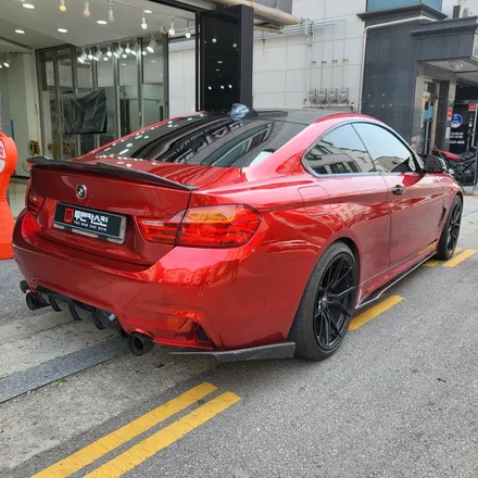 인천랩핑 잘하는곳 / BMW 4시리즈 쿠페 전체랩핑 시공 포스팅 / 오토벨벳 BMW 어벤츄린 레드 컬러로 강렬한느낌으로 시공완료 / BMW 4쿠페 랩핑 전문점 / 투맨카스킨 / 인천 남동구 논현동