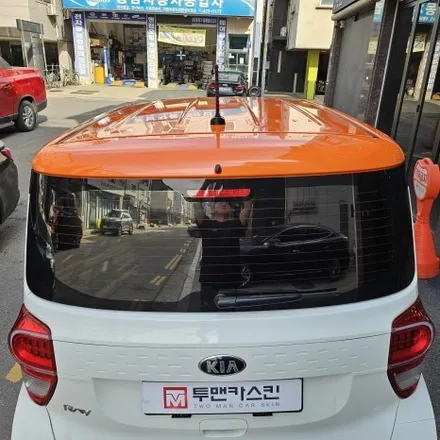 기아 레이 기존 랩핑 제거 후 새로운 컬러로 재시공 해드렸습니다 / 인천 남동구 논현동