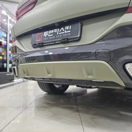 BMW X6 전체랩핑 제거 후 새로운 컬러로 대 변신 완료 / 에이버리데니슨 매트카키그린 / 인천 남동구 논현동