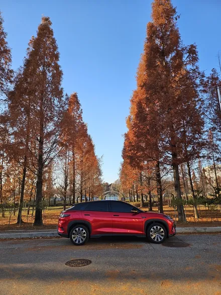 BYD 씨라이언7 전국 1호 투톤 전체랩핑 – 소울무빙레드로 완성된 압도적 존재감 / 인천 남동구 논현동