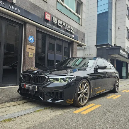 BMW m550d 리페어블랙 전체랩핑 시공기 / 라이트 톤 다운 PPF 작업까지 진행 / 인천 랩핑 PPF 전문점 / 인천 남동구 논현동