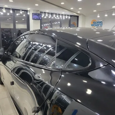 테슬라 모델S 전체 크롬죽이기 작업 포스팅 / 3m2080 유광블랙 사용 / 시흥랩핑 / 인천 남동구 논현동