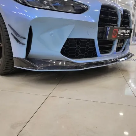 BMW M4 기존 사틴블랙 랩핑 제거 후 오토벨벳 문스톤 그레이 컬러로 전체랩핑 재 시공 해드렸습니다^^ 추가로 커스텀 데칼까지!/ BMW M4 랩핑 전문점 투맨카스킨 / 파주랩핑 / 인천 남동구 논현동