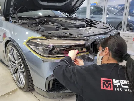 BMW 5시리즈 블랙PPF 루프스킨 / 도장면 보호 및 드레스업 / 라이트필름 톤다운 / 라이트ppf / 인천ppf 인천시ppf / 5시리즈 G30 / 송도ppf 시흥ppf / 인천 서구, 부평, 부천