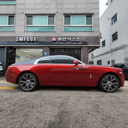 롤스로이스 레이스 기존 랩핑 제거 후 앞휀다 PPF 작업진행 해드렸습니다 ^^ / 인천PPF 전문점 인천 랩핑 제거 전문점 / 인천 남동구 논현동