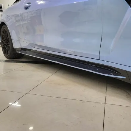 BMW M4 기존 사틴블랙 랩핑 제거 후 오토벨벳 문스톤 그레이 컬러로 전체랩핑 재 시공 해드렸습니다^^ 추가로 커스텀 데칼까지!/ BMW M4 랩핑 전문점 투맨카스킨 / 파주랩핑 / 인천 남동구 논현동