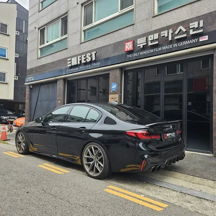 BMW m550d 리페어블랙 전체랩핑 시공기 / 라이트 톤 다운 PPF 작업까지 진행 / 인천 랩핑 PPF 전문점 / 인천 남동구 논현동
