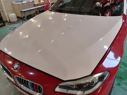 인천 랩핑 BMW 5시리즈 사틴퍼플메탈릭 전체 랩핑 포스팅/에이버리데니슨 / 인천 남동구 논현동