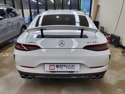 벤츠 GT43 amg 전체 랩핑 잘하는곳 / 송도랩핑 송도랩핑샵 배곧랩핑 / 인천 서구, 부평, 부천