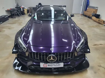 벤츠 AMG GT 쿠페 전체랩핑 잘하는곳 / 피치스 도원 에서 있던 그 벤츠 AMG GT 차량 / AX 베네시안 퍼플 랩핑 / 인천 계양구 랩핑 / 인천 서구, 부평, 부천