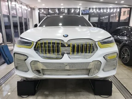 BMW X6 앞범퍼 무광 PPF 시공 / 랩핑과 PPF를 동시에 시공해드렸습니다 / 인천 PPF 전문점 / 투맨카스킨 / 클리프디자인 / 인천 서구, 부평, 부천