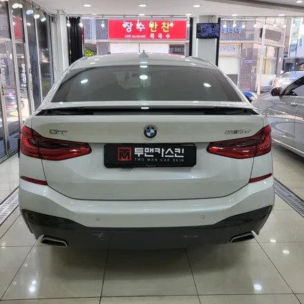 BMW 6gt 윈도우 테두리 크롬몰딩 유광블랙으로 랩핑 진행 해드렸습니다 / 인천 남동구 랩핑 / 인천 남동구 논현동