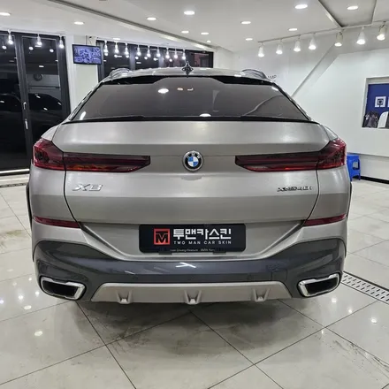 BMW X6 전체랩핑 제거 후 새로운 컬러로 대 변신 완료 / 에이버리데니슨 매트카키그린 / 인천 남동구 논현동