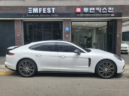 포르쉐 파나메라4s 전체랩핑 잘하는곳 / 3M 사틴화이트 / 인천랩핑 인천 항동 랩핑 / 송도랩핑 / 인천 서구, 부평, 부천