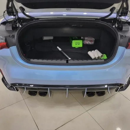 BMW M4 기존 사틴블랙 랩핑 제거 후 오토벨벳 문스톤 그레이 컬러로 전체랩핑 재 시공 해드렸습니다^^ 추가로 커스텀 데칼까지!/ BMW M4 랩핑 전문점 투맨카스킨 / 파주랩핑 / 인천 남동구 논현동