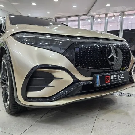 벤츠 EQS 580 SUV 전체랩핑 진행해드렸습니다 / 샴페인골드 전체랩핑 / 전체 크롬죽이기 / 럭셔리 차량으로 만들어 드렸습니다^^ / 시흥랩핑 시흥 랩핑전문점 / 인천 남동구 논현동