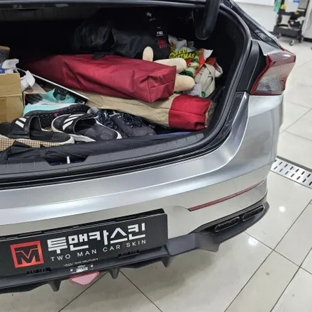 K5 DL3 부분도색 이력 차량, 전체랩핑 재시공 디테일 작업 / 인천 남동구 논현동