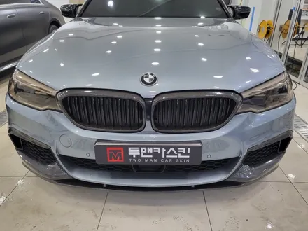 BMW 5시리즈 블랙PPF 루프스킨 / 도장면 보호 및 드레스업 / 라이트필름 톤다운 / 라이트ppf / 인천ppf 인천시ppf / 5시리즈 G30 / 송도ppf 시흥ppf / 인천 서구, 부평, 부천