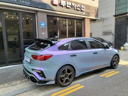 K3 gt 전체 랩핑 잘하는곳 / 타이니봇 / 스페이스 캔디 그레이 투 퍼플 / 요즘 유행하는 컬러입니다^^ / 인천랩핑전문점 / / 인천 서구, 부평, 부천