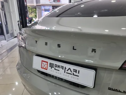 테슬라 모델3 랩핑잘하는곳 / 고광도필름 AX wrap Chalk Grey / 순정 포르쉐 컬러 / 공구리랩핑 시멘트랩핑 / 천안랩핑 천안시랩핑 천안ppf 천안시ppf / 인천 서구, 부평, 부천