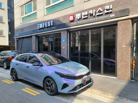 K3 gt 전체 랩핑 잘하는곳 / 타이니봇 / 스페이스 캔디 그레이 투 퍼플 / 요즘 유행하는 컬러입니다^^ / 인천랩핑전문점 / / 인천 서구, 부평, 부천