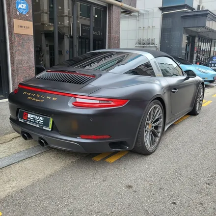 인천 포르쉐 타르가 911 4s 무광 PPF / 도장면도 보호하고 포스있는 모습으로 완벽 변신 ! / 인천 ppf / 인천 남동구 논현동