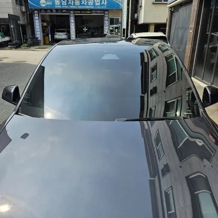 테슬라 모델Y 주니퍼 썬팅 전문점 / 하버캠프 세라믹본드 전면 20프로 측후면 5프로 / 서비스로 생활보호PPF / 인천 남동구 논현동