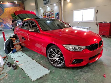인천 랩핑 BMW 4그란쿠페 캔디레드 전체랩핑 포스팅/4시리즈 랩핑 / 인천 남동구 논현동