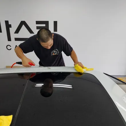 인천 랩핑 아우디 Q7 루프스킨 작업기/아우디랩핑/루프스킨잘하는곳 / 인천 남동구 논현동