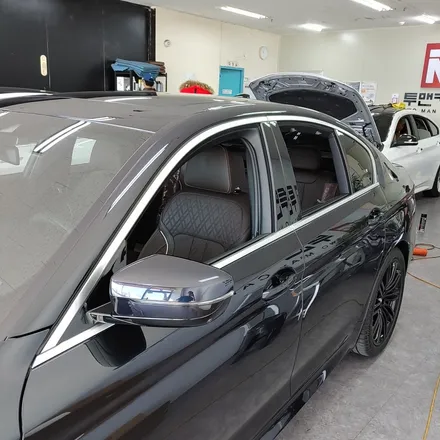 인천랩핑 BMW 5시리즈 G30 크롬딜리트 작업 포스팅 / 가벼워보이는 크롬을 묵직하게!! / bmw 5시리즈 랩핑 / 청라랩핑 / 인천 남동구 논현동