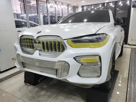 BMW X6 앞범퍼 무광 PPF 시공 / 랩핑과 PPF를 동시에 시공해드렸습니다 / 인천 PPF 전문점 / 투맨카스킨 / 클리프디자인 / 인천 서구, 부평, 부천