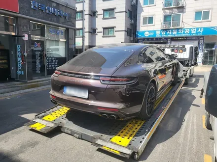 포르쉐 파나메라 전체랩핑 / 이노즈텍 메탈릭 미드나잇 그린 / 인천 남동구 랩핑 / 인천 서구, 부평, 부천