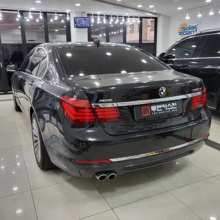 인천랩핑 BMW 7시리즈 전체크롬죽이기 작업기 / 3m2080유광블랙 사용 / 엠블럼 레터링 이지튠작업 / 인천 남동구 논현동