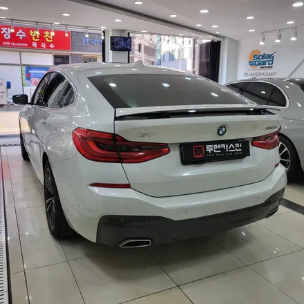 BMW 6gt 윈도우 테두리 크롬몰딩 유광블랙으로 랩핑 진행 해드렸습니다 / 인천 남동구 랩핑 / 인천 남동구 논현동