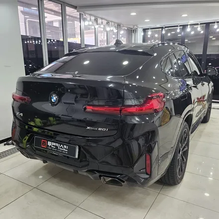 BMW X4 블랙 차량 생활보호PPF & 스포일러 + 블랙 레터링 작업 / 인천 남동구 논현동