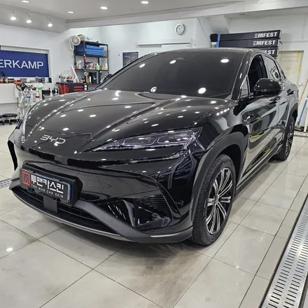 BYD 씨라이언7 엠블럼 랩핑 작업 후기 / EV, SEALION7 레터링은 제거 하기 / 인천 남동구 논현동