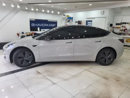 테슬라 모델3 랩핑잘하는곳 / 고광도필름 AX wrap Chalk Grey / 순정 포르쉐 컬러 / 공구리랩핑 시멘트랩핑 / 천안랩핑 천안시랩핑 천안ppf 천안시ppf / 인천 서구, 부평, 부천