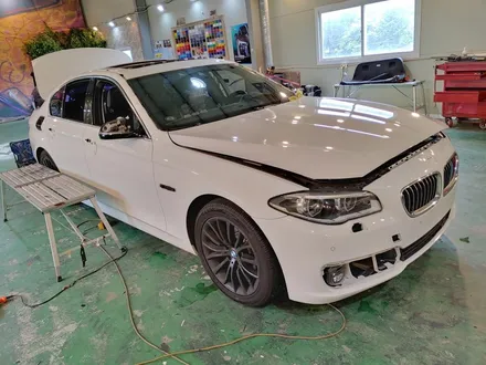 인천 랩핑 BMW 5시리즈 사틴퍼플메탈릭 전체 랩핑 포스팅/에이버리데니슨 / 인천 남동구 논현동