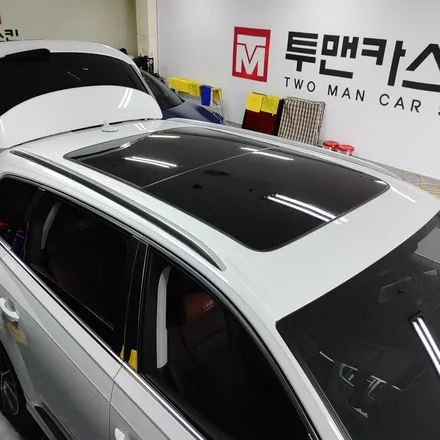인천 랩핑 아우디 Q7 루프스킨 포스팅/아우디랩핑/q7랩핑/audi q7 / 인천 남동구 논현동