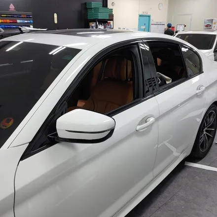 [투맨카스킨] BMW G30 크롬딜리트 작업 포스팅 / 크롬만 제거해도 새로운 느낌 / 크롬죽이기 / 인천랩핑 / 청라랩핑 / 인천 남동구 논현동