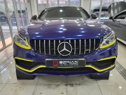[투맨카스킨] 벤츠 C63s amg 사고랩핑 / 부분랩핑 c63amg 랩핑 / 앞범퍼랩핑 / 인천랩핑 청라랩핑 파주랩핑 은평구랩핑 송도랩핑 논현랩핑 / 인천ppf 송도ppf / 인천 서구, 부평, 부천